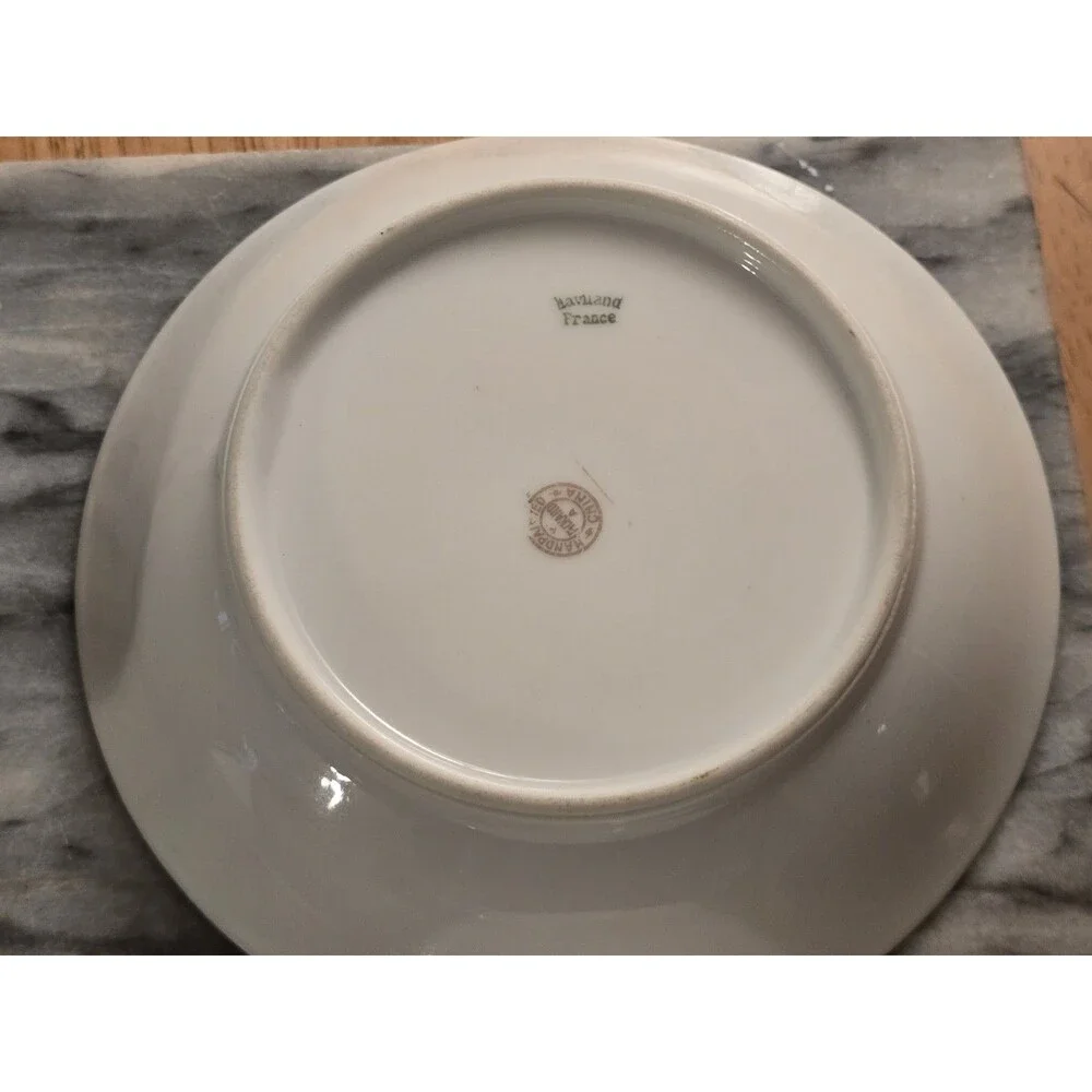 Antique Pickard China Gold Encrusted Greek Key Berry Bowls Set of 6 Haviland...